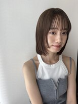 ガーランドギンザ(Garland Ginza)&nbsp;レイヤーボブ　フェイスレイヤー　透明感カラー