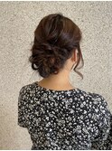 大人っぽシニヨン