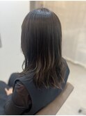 髪質改善シークレットカラー×ダークグレージュ