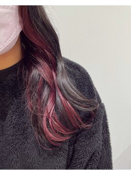 ヤーン(YARN) インナーカラーピンク