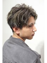 たさわ堂エンネ(enne)&nbsp;ハイライトを活かし、パーマ風モテ髪