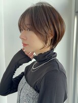 アンド ストーリーズ(&STORIES) ショートボブ髪型30代40代50代前髪あり前髪なし面長丸顔【倉田】