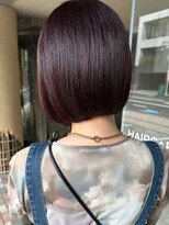 インカント バイ ハンズ incanto by hands&nbsp;レイヤーミニボブ×ボルドーカラー