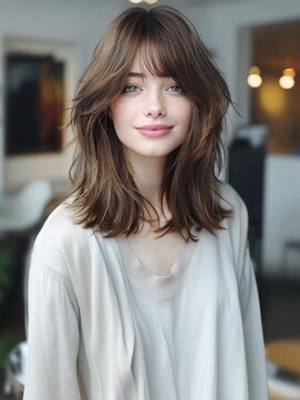 アルトリスト(Altruist Aging×HAIR&SPA) ☆イメチェンピンクベージュアンブレラカラー前髪クールショート