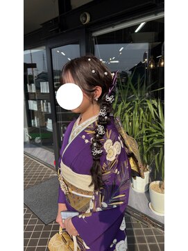 アリカ(arika) サイド編みおろし (漆崎 真友)