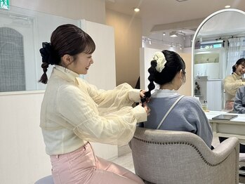 リア(li‘a)の写真/【袋町/女性専用salon★】サロンでの仕上がりを自宅でも再現可能に。髪質に合ったケア方法をアドバイス◇