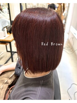 アン ビー(an B) レッドブラウン