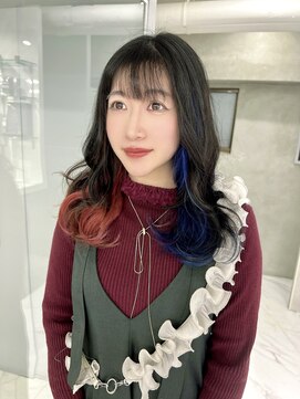 スウィープ(sweep) レイヤーカット×インナーカラー