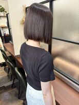 プチメゾントウキョウ(Petit Maison Tokyo) 前下がりボブ_髪質改善ストレート