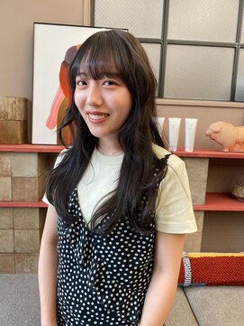 フェンヘアーアイス 中目黒(Fen.hair ici) 20代30代40代ストレートミルフィーユカラー寒色系透明感美肌