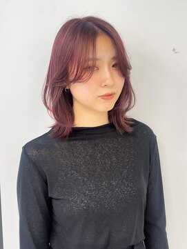 テトラ バイ ネオリーブ 横浜西口店(tetra by neolive) レイヤーカット　ブリーチ　ダブルカラー　ウルフカット