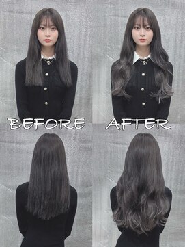 リップ 大阪本店(LIP) 【レミー100%最高級人毛/ロング】シールエクステ60枚