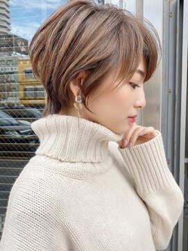 ロンド 表参道店(Lond) 横顔が美しすぎる大人ショートヘアー