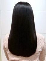 カミラボ(KAMI LABO)&nbsp;黒髪ロング 髪質改善 ナチュラルストレート 艶髪 20代