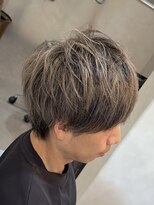 ルーチェ(Lu-che)&nbsp;メッシュ，ハイライト，白髪ぼかしハイライト，メンズカット