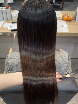 オッジバイケンジ(oggi by KENJE) 縮毛矯正/ロングヘア/艶髪