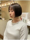 【yu-ri】首元すっきりミニボブスタイル♪