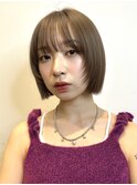大人ボブ/タッセルボブ/ぱつっとボブ/ボブ/10代20代30代/表参道