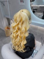 ヘアセット クラン ルシェ 心斎橋玉屋町店(hair set Clan luce) ハーフアップ/心斎橋ヘアセット