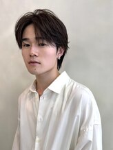 メンズサロンバムオム 名古屋栄店(MEN’S SALON BAMM HOMME)&nbsp;センターパートの爽やかなショート