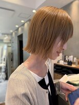 アトロ(Atoro)&nbsp;梅田ボブ/切りっぱなしボブ/ボブ/ハイトーンボブ/ボブヘア