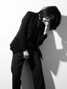 カッファ 東銀座(CUFFA) 【CUFFA】無造作カールデザインカラー大人ボブ東銀座築地新富町