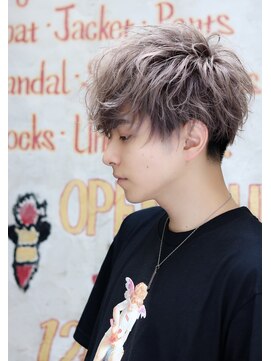 ネイビー(NAVY) アッシュ グレージュ シルバー 透明感 外国人風カラー