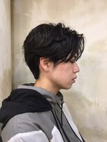 アリスバイアフロート 自由が丘(ALICe by AFLOAT)&nbsp;お洒落な抜け感 セミウエットニュアンスマッシュセンターパート