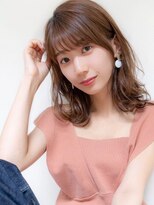 ロンド レグリーズ 立川(Lond leglise)&nbsp;ミディアムレイヤー/韓国レイヤー/グレージュ/顔周り/ベージュ