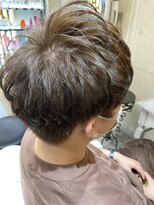 カラリア(COLORIA)&nbsp;【オーガニックカラー】メロウアッシュ×ショートマッシュ