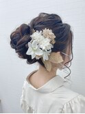 ヘアアレンジ☆ミドルアップ☆大人かわいい