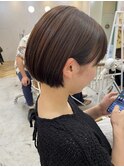 【20代30代おすすめ】大人可愛いアゴラインボブ ミニボブ