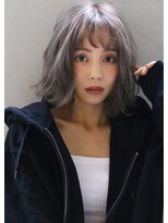 ブラン 広島本通(Blanc)&nbsp;【Blanc】グレイアッシュ＿ホワイティアッシュ＿ボブ716