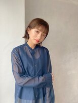 リトル 渋谷(little)&nbsp;外ハネぱつっとボブ