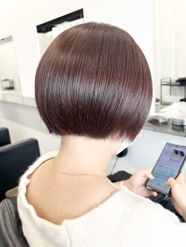 ココ 本八幡(KOKO) ダークアッシュ似合わせカットミディアムレイヤーカット美髪小顔