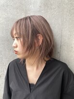 ハイプ(HYPE)&nbsp;【藤沢横浜】ウルフカット/ミルクティーベージュカラー/レイヤー