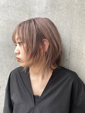 ハイプ(HYPE) 【藤沢横浜】ウルフカット/ミルクティーベージュカラー/レイヤー