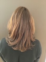 ラヤマノ ひばりが丘パルコ(La YAMANO)&nbsp;ニュアンスカラー/ことりベージュ/レイヤーロング/30代40代50代