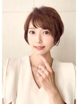 ヘアーデザイン ミヤビ 広尾(HAIR DESIGN MIYABI) 大人可愛いショート３