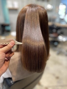 クル 立川店(CURU) アディクシーカラー+髪質改善トリートメント