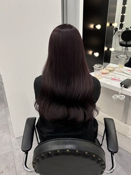 エトバイイオエ(et by ioe) 黒髪/ボブルフ/ネビージュ/小顔/ワンレン/髪質改善/グレージュ