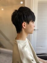 メンズカット バイ ソイクフ(メンズカット by SOY-KUFU)&nbsp;MEN'SHAIRアッシュブラックベリーショートダークアッシュ