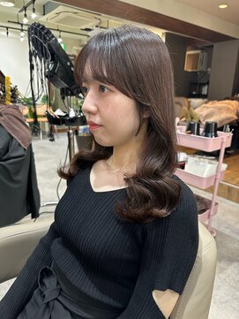 アミー 銀座(Ammy) くるくるドライヤーで乾かすだけ!韓国風パーマ