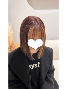 フニフニ(fni.fni) カット＋うる艶カラー＋クイックTR＋marbb