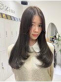 髪質改善＊柔らかカーキベージュ＊美髪【ZinaCENTRAL銀座】