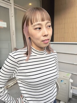 チュダック(ChuDuck) 韓国風《ペールピンク》ハイトーン/ケアブリーチ/ダブルカラー