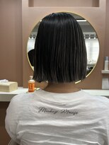 アオ 花咲町(a-o)&nbsp;切りっぱなしボブ♪