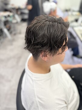 アイスプロドバイブルーム 木更津店(ice prod by bloom) 緩めシャドウパーマ【木更津/メンズ/パーマ/ナチュラル】