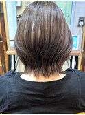 白髪活かしハイライト