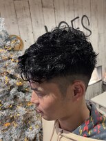 ロイズ ヘアデザイン アンド スパ(LOES)&nbsp;メンズパーマ　ショート